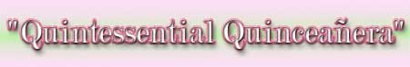 Quintessential Quinceanera Logo