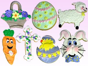 Easter Parade of Cookies